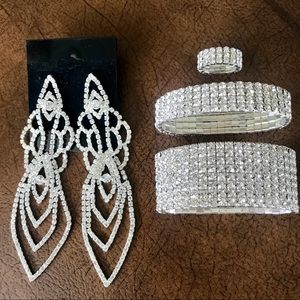 Silver Diamond Jewelry - BUY BUNDLE & SAVE!